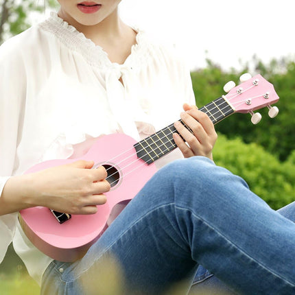 21 Inch Ukulele Beginner 4 String Small Guitar Easy To Learn Clear Sound Use