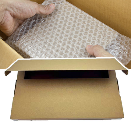 50PCS Kraft Paper Shipping Boxes for Ecommerce Shipping Packing Drop-Resistant