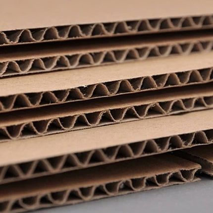 Kraft Paper Shipping Box 50pcs Brown Corrugated Mailer Box Book Packaging Carton
