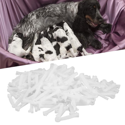 100pcs  Piglet Umbilical Cord Clips Farm Animal Clip for Pig Dog Umbilical Clamp
