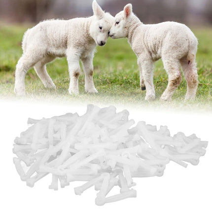 100pcs  Piglet Umbilical Cord Clips Farm Animal Clip for Pig Dog Umbilical Clamp