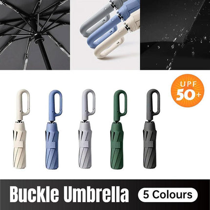 Automatic Folding UV Protection Umbrella Unisex Dual Purpose Rain Sun Umbrella