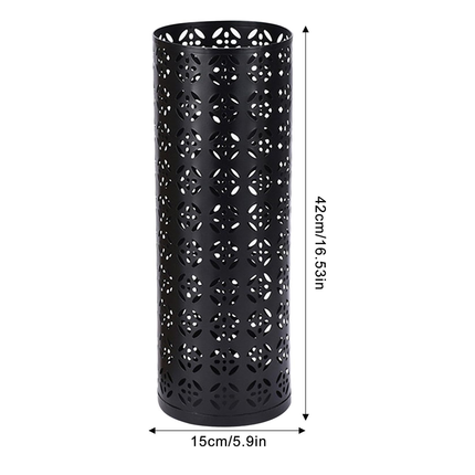 Multifunctional Metal Flower Storage Bucket Umbrella Holder Rack Home Decor