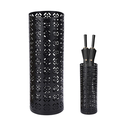 Multifunctional Metal Flower Storage Bucket Umbrella Holder Rack Home Decor