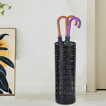 Multifunctional Metal Flower Storage Bucket Umbrella Holder Rack Home Decor