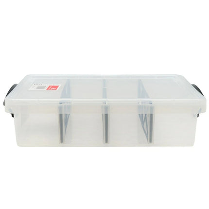 Compartment Storage Container Removable Dividers Clear Craft Tool Box
