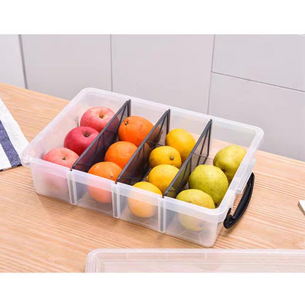 Compartment Storage Container Removable Dividers Clear Craft Tool Box