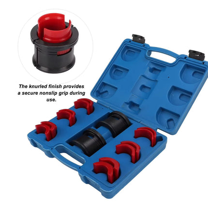 14PCS Universal Fork Seal Driver Tool Kit 35-50mm for Motorcycle Fork Oil Seal