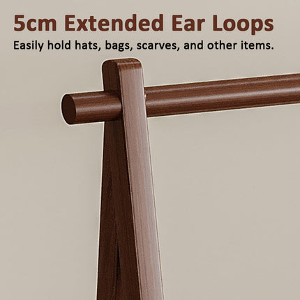 Household Upright Clothes Rack with Storage Basket Stable for Home Bedroom Use