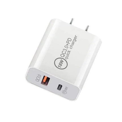 USB DUAL Type-C PD Quick Fast Wall Charger Adapter iPhone Port AU Plug Power - Aimall