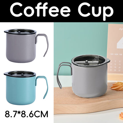 Stainless Steel Double Wall Coffee Cup Thermal Insulated Travel Mug Durable