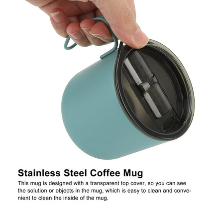 Stainless Steel Double Wall Coffee Cup Thermal Insulated Travel Mug Durable