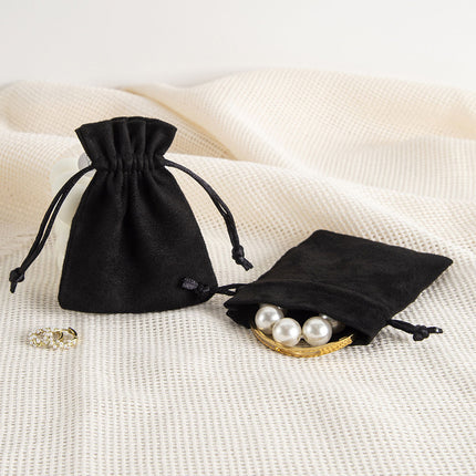 50pcs Premium Velvet Jewelry Drawstring Pouches Gift Wedding Party Organizer Bag