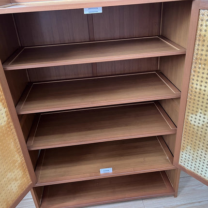 Vertical Shoe Cabinet Multi-Layer Storage Rack for Entryway Hallway Space Saving