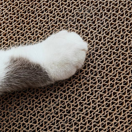 Vertical Triangle Cat Scratcher Wear Resistant Non Shedding Anti Scratch Sofa ﻿