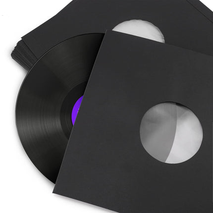 10PCS 12in LP Vinyl Record Storage Bag Clear Dustproof Moisture Resistant