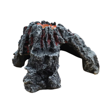 Aquarium Volcano Air Bubble Stone for Fish Tank Oxygen Pump Decor Landscaping