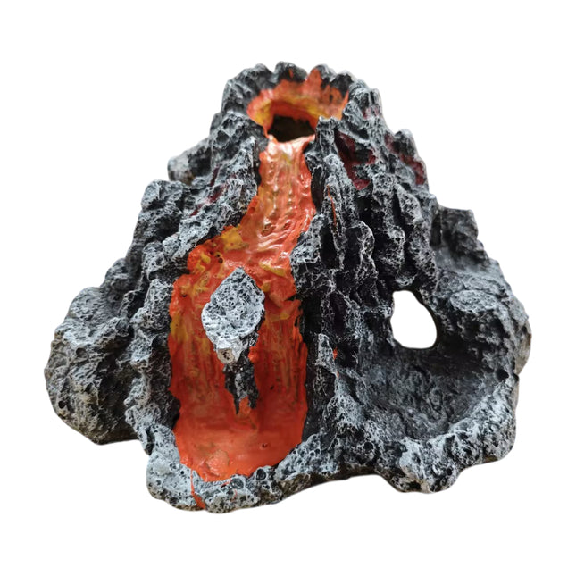 Aquarium Volcano Air Bubble Stone for Fish Tank Oxygen Pump Decor Landscaping