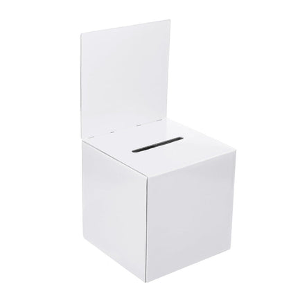 10pcs Corrugated Cardboard Ballot Donation Mailer Box Slot Office Use 15.2cm