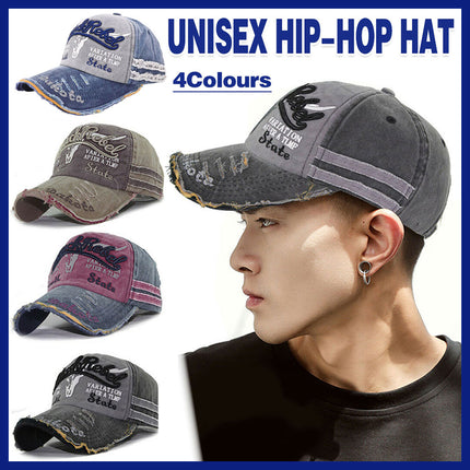 Unisex Trucker Baseball Cap Adjustable Snapback Hip Hop Outdoor Sports Sun Hat