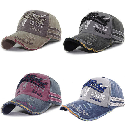 Unisex Trucker Baseball Cap Adjustable Snapback Hip Hop Outdoor Sports Sun Hat