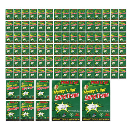 Up to 100X Mouse Traps Rat Mice Mouse Trap Board Snare Catcher Board Pad