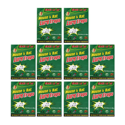 Up to 100X Mouse Traps Rat Mice Mouse Trap Board Snare Catcher Board Pad
