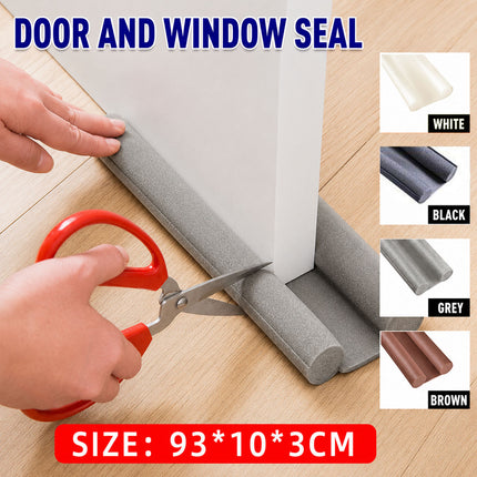Door Bottom Seal Draft Stopper Guard Threshold Sealing Strip Wind Dust Protector