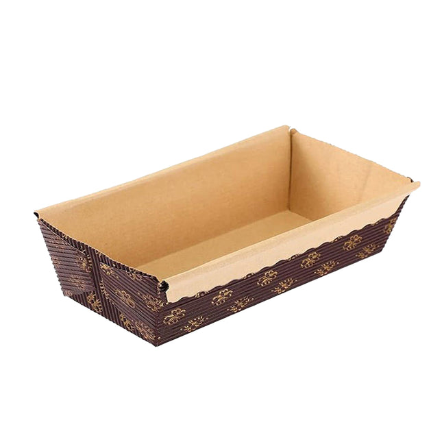100Pcs Rectangular Cake Cupcake Liners For Baking Muffin And Pastry Use