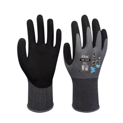 Breathable Durable Anti Slip Work Gloves Oil Resistant Coated Precision Work