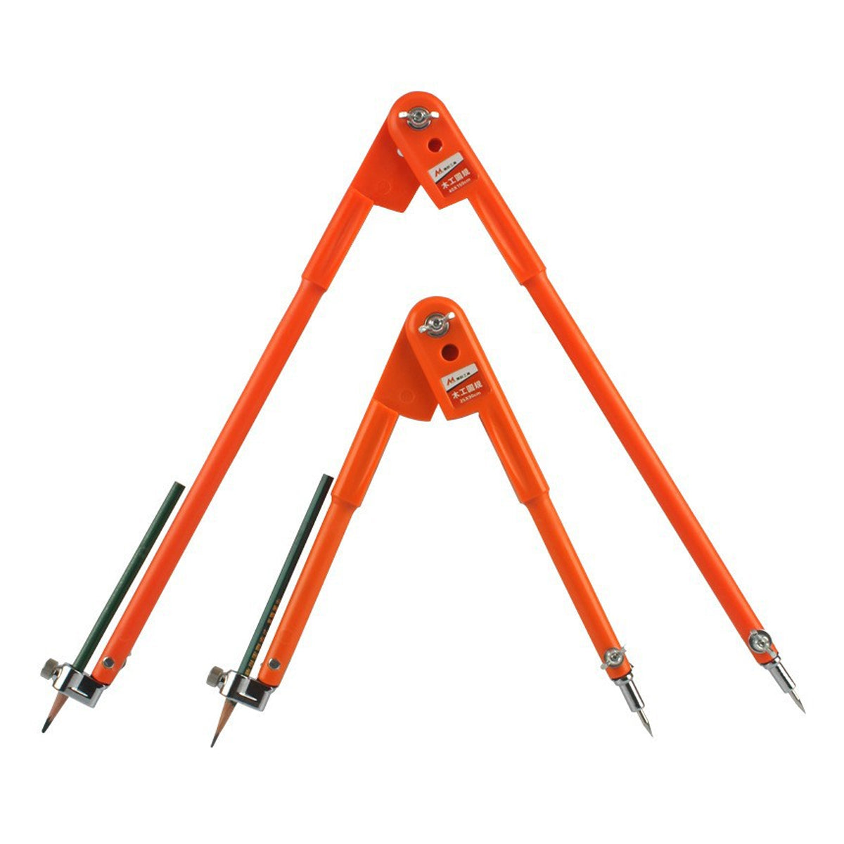 Compass Machine Tools Carpenter Compass Drawing Tool Adjustable Radius No. 45 Steel | Aimall