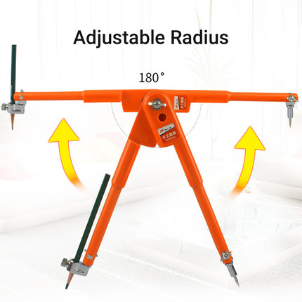 Carpenter Compass Drawing Tool Durable Material Woodworking Drafting Precision