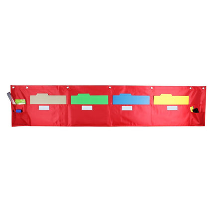 Classroom Whiteboard File Storage Hanging Bag Wall-Mounted Multi Pocket Durable