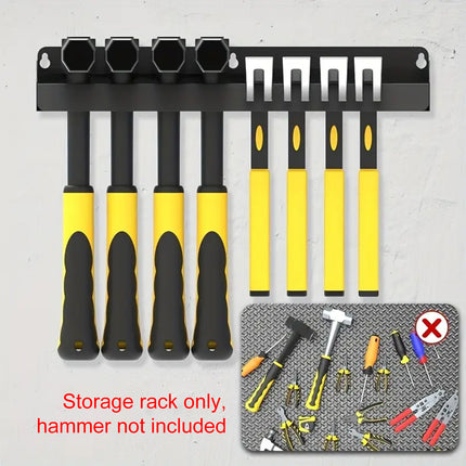 Multi Function Tool Rack Garage Storage Shelf Metal Organizer for Tools Hardware