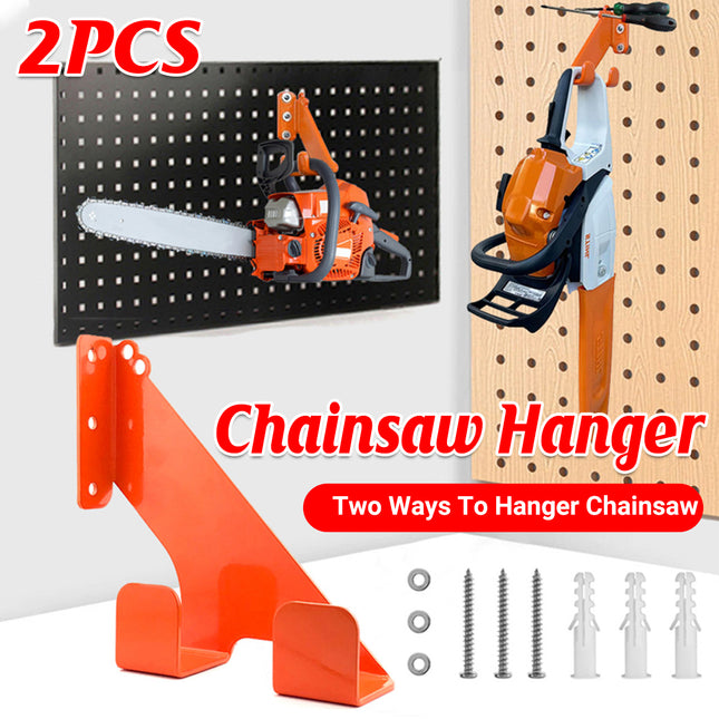 2PCS Heavy Duty Wall Hook Tool Hanger Bracket for Power Equipment Storage Use