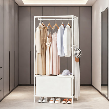 Home Assemble Wardrobe Durable Space Saving for Clothes Shoes Bags Bedroom