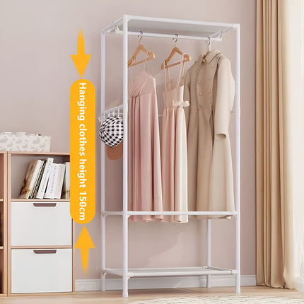 Home Assemble Wardrobe Durable Space Saving for Clothes Shoes Bags Bedroom