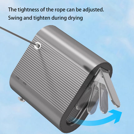 Retractable No-Drill Invisible Washing line 4.2M Length for Laundry Drying