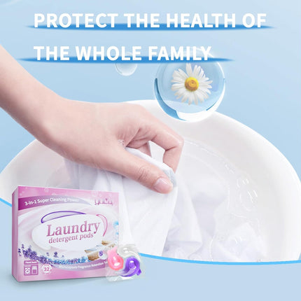 Laundry Detergent Beads Antibacterial Stain Removing Long Lasting Fragrance