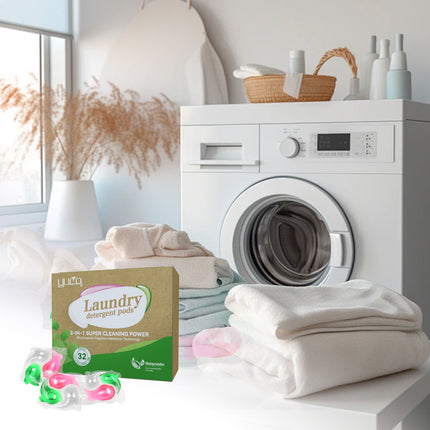 Laundry Detergent Beads Antibacterial Stain Removing Long Lasting Fragrance