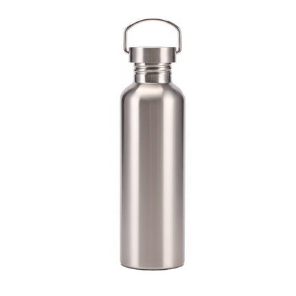 Stainless Steel Sports Water Bottle 350Ml/600Ml Portable Gym Hiking Leak Proof