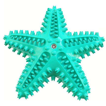 Pet Starfish Floating Dog Toy Audible Water Toy for Dogs Interactive Play Fun