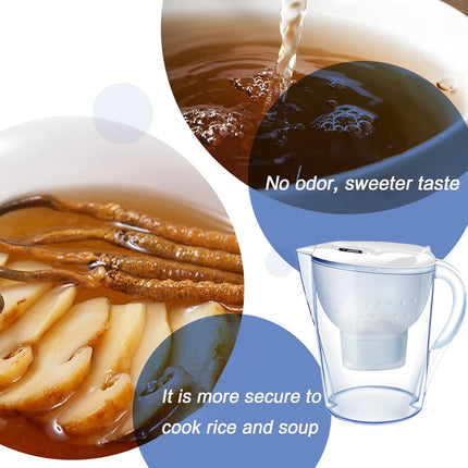 Water Filter Jug Kitchen Home Purifier Activated Carbon Filter Water Filter