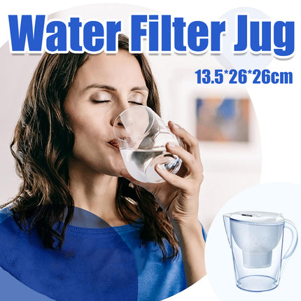 Water Filter Jug Kitchen Home Purifier Activated Carbon Filter Water Filter