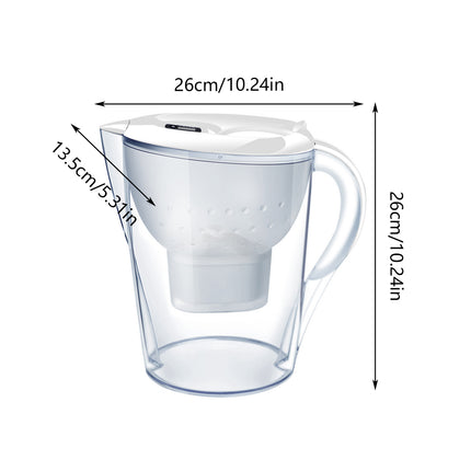 Water Filter Jug Kitchen Home Purifier Activated Carbon Filter Water Filter