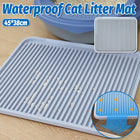 Cat Litter Mat Anti Splash Pet Toilet Pad Reusable Double Layer Litter Box Mat