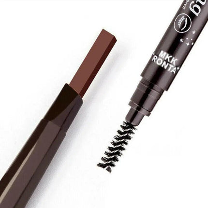 Waterproof Eyebrow Pencil Eye Brow Eyeliner Pen With Brush Makeup Cosmetic Tool - Aimall