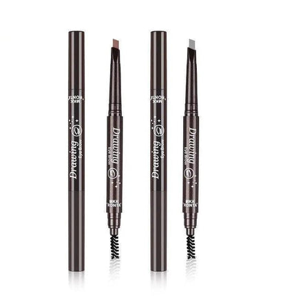 Waterproof Eyebrow Pencil Eye Brow Eyeliner Pen With Brush Makeup Cosmetic Tool - Aimall