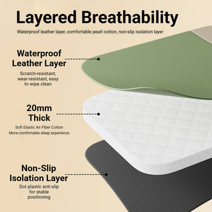 Universal Waterproof Removable Washable Pet Sleeping Pad Dog Cat Bed Mat Indoor