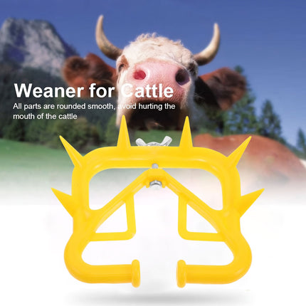 Cow Weaning Nose Ring Device 10PCS Livestock Tool Calf Nose Ring Farm Supplies